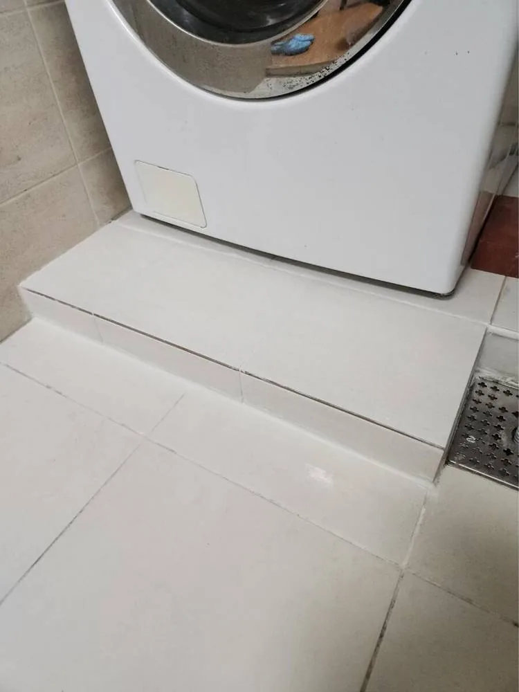 세탁기단넓히기 시공 후